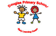 Douglas Primary ELC Badge - boy and girl